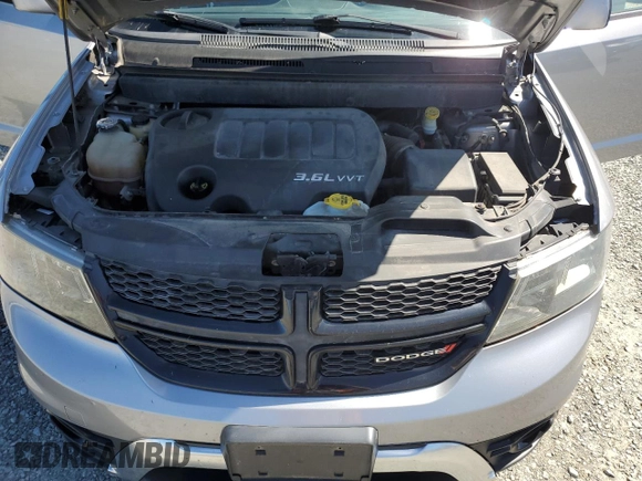 2015 Dodge Journey Crossroad с VIN 3C4PDDGG6FT677479, выставлен на аукционе Copart как лот 59358105 с пробегом 175 721 миль миль и Чистый • Clean title. История ставок и продаж доступна на DreamBid. Изображение 12.