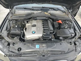 2006 BMW 5 Series 530xi with VIN WBANN73516CN00101, listed as a Copart auction lot 75355904 with 121,893 mi miles and Salvage Title. Bid and sale history available at carsss.com. Image 11.