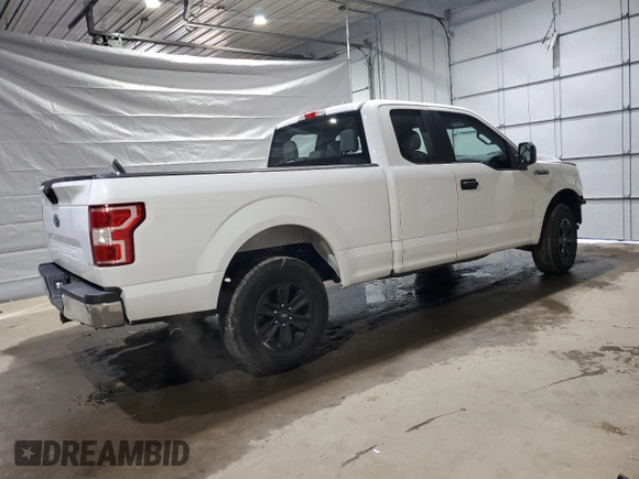 2019 Ford F-150 XL with VIN 1FTFX1E59KFA03611, listed as a Copart auction lot 48646745 with 110,351 mi miles and Salvage title. Bid and sale history available at DreamBid. Image 3.