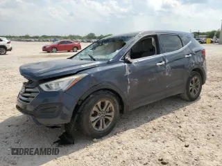 2016 Hyundai Santa Fe z VIN 5XYZT3LB6GG377837, wystawiony jako Copart lot #55439535 z przebiegiem 154 363 mil mil oraz Szkoda całkowita • Salvage title. Historia ofert i sprzedaży dostępna na DreamBid. Obrazek 1.