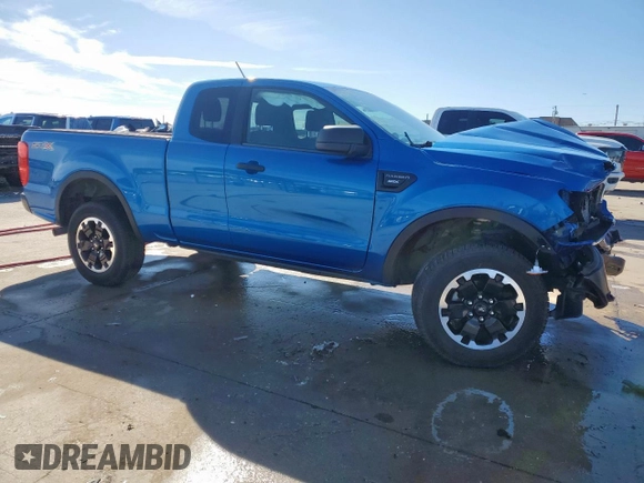 2021 Ford Ranger XL with VIN 1FTER1EH5MLD22461, listed as a Copart auction lot 45976125 with 54,907 mi miles and Clean Title. Bid and sale history available at carsss.com. Image 4.