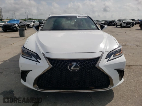 2019 Lexus ES 350 with VIN 58ABZ1B1XKU008536, listed as a Copart auction lot 54323975 with 39,421 mi miles and Salvage Title. Bid and sale history available at DreamBid. Image 5.