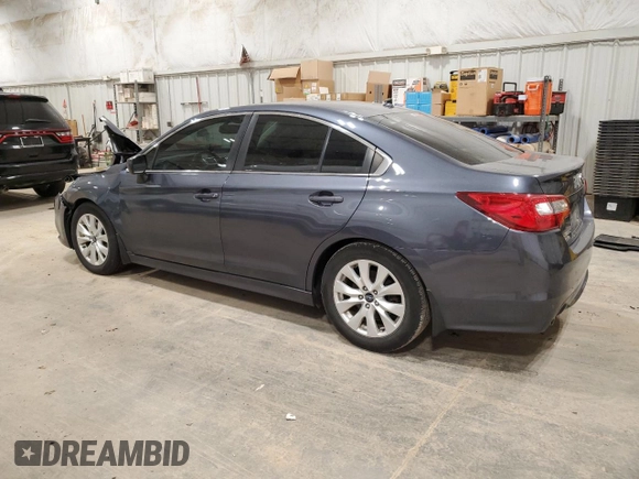 2015 Subaru Legacy Premium with VIN 4S3BNBD6XF3074795, listed as a Copart auction lot 54572285 with 122,687 mi miles and Clean Title. Bid and sale history available at DreamBid. Image 2.
