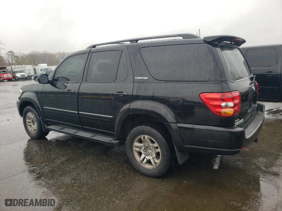 2004 Toyota Sequoia Limited with VIN 5TDBT48A04S211643, listed as a Copart auction lot 51184335 with 131,218 mi miles and Clean Title. Bid and sale history available at carsss.com. Image 2.