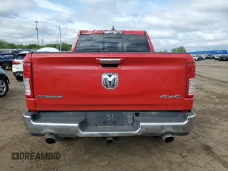 2020 Ram 1500 Big Horn with VIN 1C6SRFFT2LN126099, listed as a Copart auction lot 57753095 with 21,419 mi miles and Salvage title. Bid and sale history available at DreamBid. Image 6.