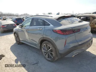 2023 Infiniti QX55 Essential with VIN 3PCAJ5KR7PF115801, listed as a Copart auction lot 48734335 with 20,898 mi miles and Salvage title. Bid and sale history available at DreamBid. Image 2.