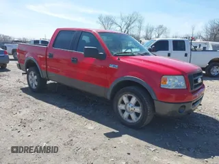 2006 Ford F-150 XLT with VIN 1FTPW14V86KC54061, listed as a IAAI auction lot 42052815 with 168,867 mi miles. Bid and sale history available at carsss.com. Image 1.