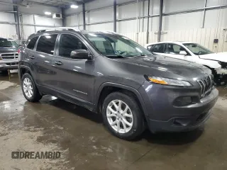 2016 Jeep Cherokee Altitude with VIN 1C4PJLCB5GW274201, listed as a Copart auction lot 81556304 with 130,582 mi miles and Salvage Title. Bid and sale history available at carsss.com. Image 4.
