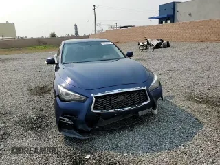 2019 Infiniti Q50 3.0t Signature Edition with VIN JN1EV7APXKM540949, listed as a Copart auction lot 70799224 with 85,408 mi miles and Salvage Title. Bid and sale history available at carsss.com. Image 11.