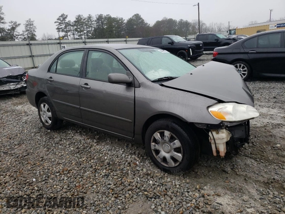 2006 Toyota Corolla CE with VIN 1NXBR30E36Z569949, listed as a Copart auction lot 44819185 with Not Provided miles and Salvage Title. Bid and sale history available at DreamBid. Image 4.