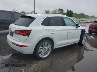 2019 Audi Q5 Premium Plus z VIN WA1BNAFY9K2136710, wystawiony jako Copart lot #55997445 z przebiegiem 56 996 mil mil oraz Szkoda całkowita • Salvage title. Historia ofert i sprzedaży dostępna na DreamBid. Obrazek 3.