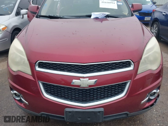 2010 Chevrolet Equinox LT w/2LT with VIN 2CNFLPEY0A6337930, listed as a IAAI auction lot 41618994 with 144,452 mi miles. Bid and sale history available at carsss.com. Image 6.