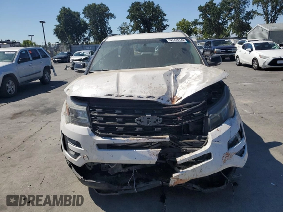 2016 Ford Explorer Sport z VIN 1FM5K8GT8GGC59587, wystawiony jako Copart lot #64338125 z przebiegiem 111 979 mil mil oraz Szkoda całkowita • Salvage title. Historia ofert i sprzedaży dostępna na DreamBid. Obrazek 5.