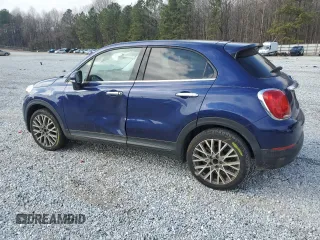 2018 FIAT 500X Lounge with VIN ZFBCFXDBXJP716061, listed as a Copart auction lot 44302775 with 68,128 mi miles and Salvage title. Bid and sale history available at DreamBid. Image 2.