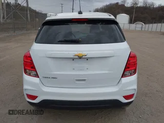 2020 Chevrolet Trax LS with VIN 3GNCJNSB7LL119507, listed as a IAAI auction lot 41829202 with 130,600 mi miles. Bid and sale history available at carsss.com. Image 16.