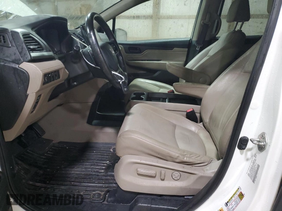 2019 Honda Odyssey EX-L with VIN 5FNRL6H70KB120310, listed as a Copart auction lot 51616445 with 124,398 mi miles and Salvage Title. Bid and sale history available at carsss.com. Image 7.