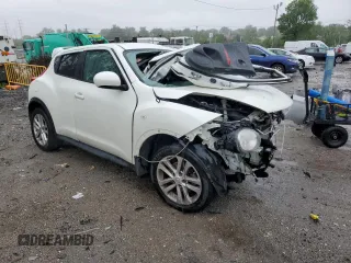 2013 Nissan Juke SL with VIN JN8AF5MR4DT225944, listed as a Copart auction lot 58651695 with Not provided miles and Salvage title. Bid and sale history available at DreamBid. Image 4.