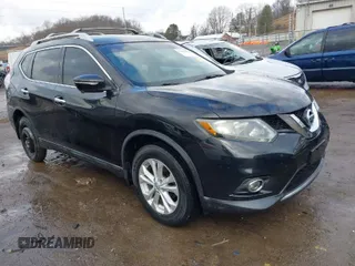 2014 Nissan Rogue S with VIN 5N1AT2MV6EC765891, listed as a IAAI auction lot 41668060 with 100,795 mi miles. Bid and sale history available at carsss.com. Image 1.
