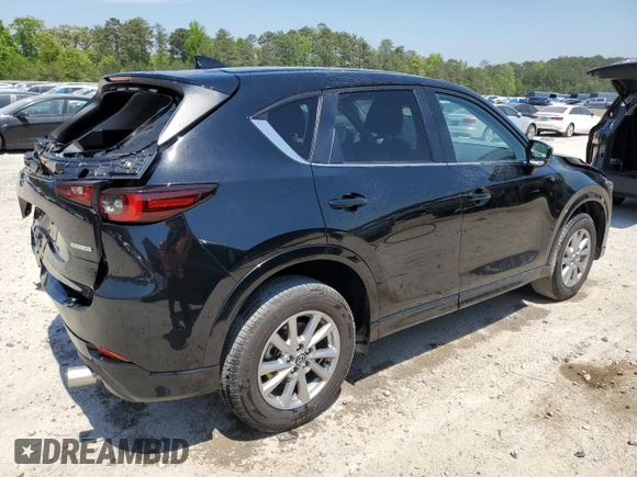 2025 Mazda CX-5 2.5 S Select Package with VIN JM3KFBBL0S0583609, listed as a Copart auction lot 53710605 with 5,006 mi miles and Clean Title. Bid and sale history available at carsss.com. Image 3.