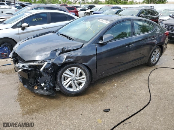 2020 Hyundai Elantra Value Edition with VIN 5NPD84LF9LH610858, listed as a Copart auction lot 53640104 with 29,996 mi miles and Salvage Title. Bid and sale history available at carsss.com. Image 1.