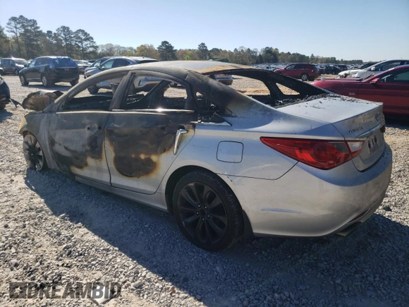 2011 Hyundai Sonata Limited with VIN 5NPEC4AC0BH153996, listed as a Copart auction lot 49598995 with Not Provided miles and Salvage Title. Bid and sale history available at DreamBid. Image 2.