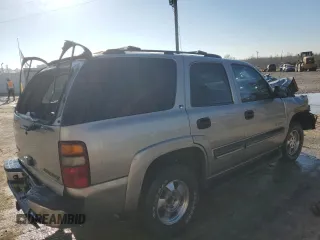 2002 Chevrolet Tahoe LS with VIN 1GNEC13V62R184697, listed as a Copart auction lot 87201294 with 0 mi miles and Salvage Title. Bid and sale history available at carsss.com. Image 3.