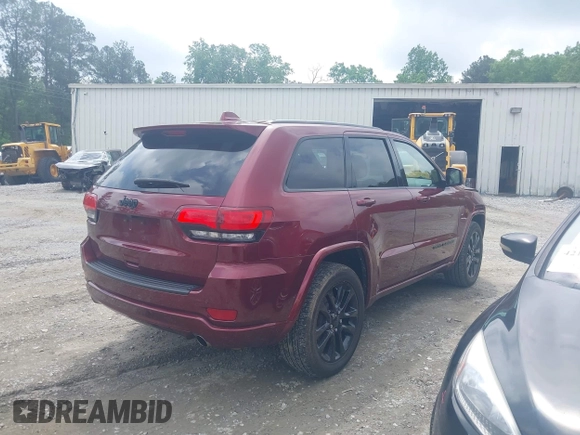 2021 Jeep Grand Cherokee Laredo X z VIN 1C4RJEAG0MC624737, wystawiony jako IAAI lot #42133614 z przebiegiem 61 970 mil mil oraz . Historia ofert i sprzedaży dostępna na DreamBid. Obrazek 4.