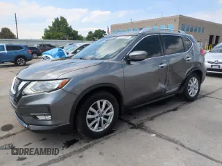 2017 Nissan Rogue S with VIN KNMAT2MT5HP597743, listed as a Copart auction lot 59974495 with 94,183 mi miles and Salvage title. Bid and sale history available at DreamBid. Image 1.