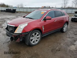 2011 Cadillac SRX Premium Collection with VIN 3GYFNFEY9BS633051, listed as a Copart auction lot 52884075 with 97,997 mi miles and Salvage Title. Bid and sale history available at carsss.com. Image 1.