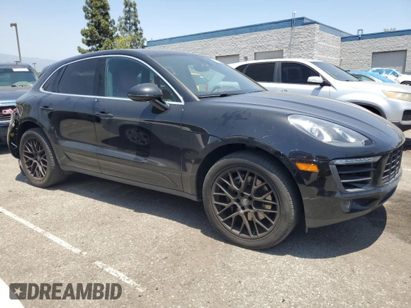 2018 Porsche Macan S with VIN WP1AB2A52JLB37802, listed as a Copart auction lot 62017455 with 79,489 mi miles and Salvage title. Bid and sale history available at DreamBid. Image 4.