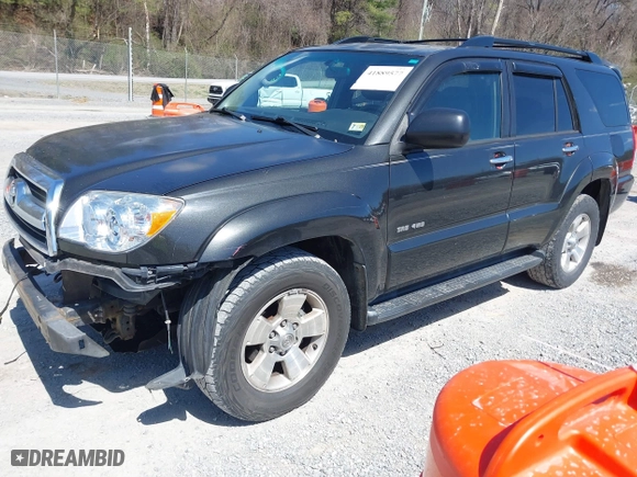 2006 Toyota 4Runner SR5 with VIN JTEBU14R868068919, listed as a IAAI auction lot 41889577 with 274,667 mi miles. Bid and sale history available at carsss.com. Image 17.