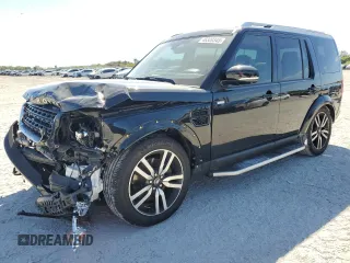 2016 Land Rover LR4 HSE Lux with VIN SALAK2V66GA834990, listed as a Copart auction lot 46320345 with 90,198 mi miles and Salvage title. Bid and sale history available at DreamBid. Image 1.