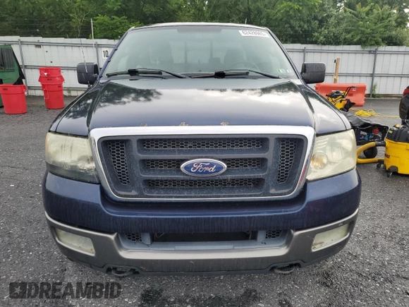 2004 Ford F-150 XLT with VIN 1FTPX14574NA86244, listed as a Copart auction lot 62428965 with 221,821 mi miles and Clean title. Bid and sale history available at DreamBid. Image 5.