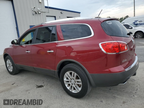 2009 Buick Enclave CX with VIN 5GAER13D89J168977, listed as a Copart auction lot 54407345 with 127,150 mi miles and Clean Title. Bid and sale history available at carsss.com. Image 2.