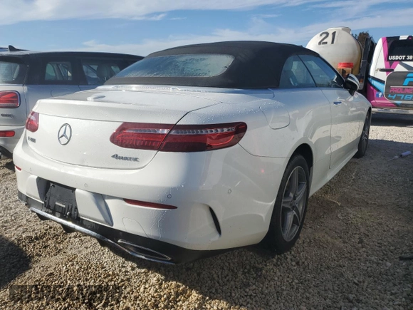 2018 Mercedes-Benz E-Class E 400 with VIN WDD1K6GB7JF036569, listed as a Copart auction lot 76463214 with 0 mi miles and Non Repairable. Bid and sale history available at carsss.com. Image 3.
