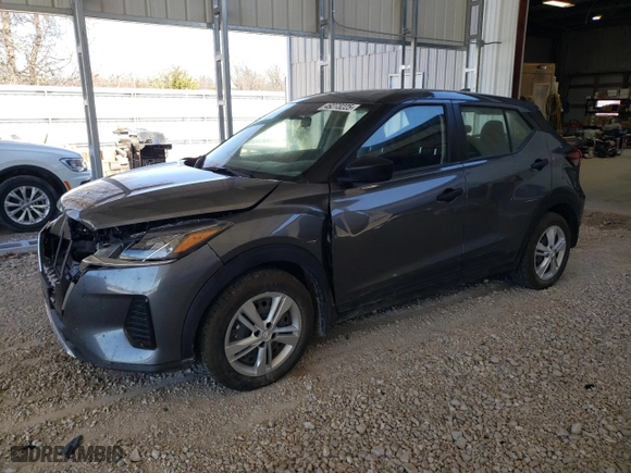2023 Nissan Kicks S with VIN 3N1CP5BV7PL508514, listed as a Copart auction lot 49273225 with 41,554 mi miles and Salvage Title. Bid and sale history available at carsss.com. Image 1.