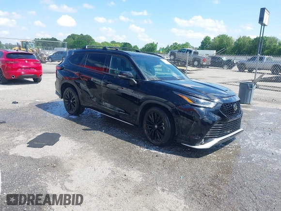 2023 Toyota Highlander L with VIN 5TDKDRAH7PS020856, listed as a IAAI auction lot 42137832 with 55,502 mi miles and . Bid and sale history available at DreamBid. Image 1.