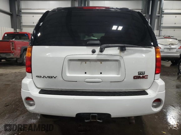2008 GMC Envoy SLE2 with VIN 1GKDT13S782178603, listed as a Copart auction lot 45216165 with 142,791 mi miles and Salvage Title. Bid and sale history available at carsss.com. Image 6.