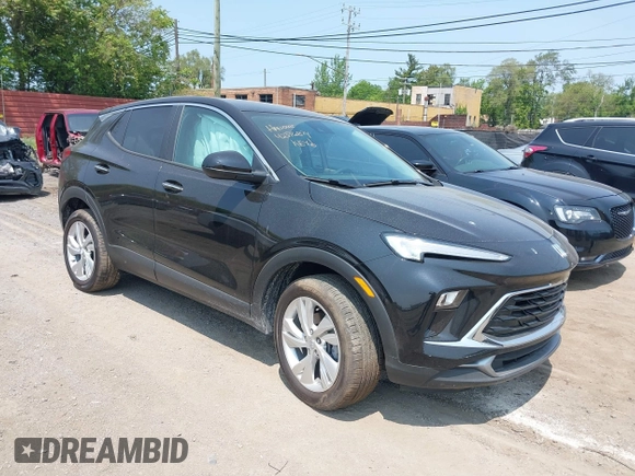 2025 Buick Encore GX Preferred with VIN KL4AMCSL8SB092073, listed as a IAAI auction lot 42376874 with 83 mi miles and . Bid and sale history available at DreamBid. Image 1.