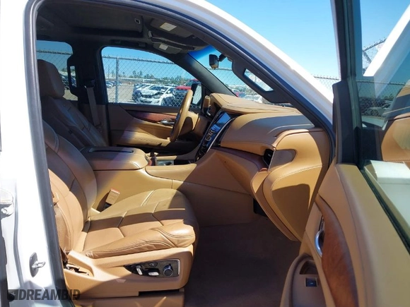 2017 Cadillac Escalade ESV Platinum with VIN 1GYS4KKJXHR141271, listed as a IAAI auction lot 41707263 with NaN miles. Bid and sale history available at carsss.com. Image 5.