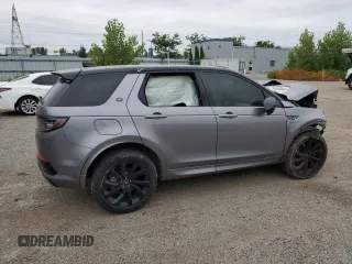 2020 Land Rover Discovery Sport SE R-Dynamic with VIN SALCL2FX2LH837089, listed as a Copart auction lot 66073924 with 0 mi miles and Salvage Title. Bid and sale history available at carsss.com. Image 3.