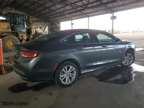 2015 Chrysler 200 Limited with VIN 1C3CCCAB5FN656152, listed as a Copart auction lot 45450935 with 56,962 mi miles and Salvage Title. Bid and sale history available at carsss.com. Image 3.