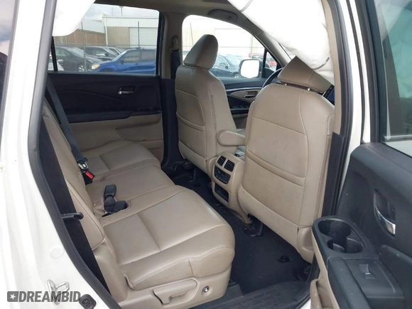 2016 Honda Pilot EX-L with VIN 5FNYF6H54GB057429, listed as a IAAI auction lot 41469310 with 107,288 mi miles. Bid and sale history available at carsss.com. Image 8.