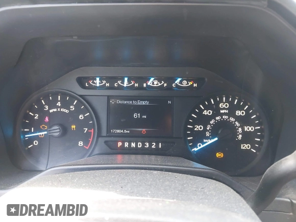 2016 Ford F-150 XL with VIN 1FTEX1C81GFB21328, listed as a IAAI auction lot 41746464 with 172,804 mi miles and . Bid and sale history available at carsss.com. Image 7.