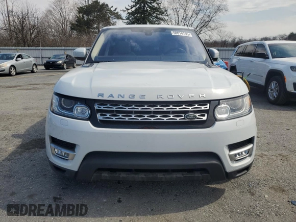 2017 Land Rover Range Rover Sport HSE with VIN SALWR2FV8HA172919, listed as a Copart auction lot 50014795 with 63,112 mi miles and Clean Title. Bid and sale history available at carsss.com. Image 5.