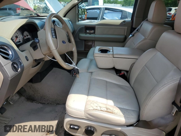 2004 Ford F-150 XL with VIN 1FTPX12554NC51825, listed as a Copart auction lot 59382365 with 147,038 mi miles and Salvage title. Bid and sale history available at DreamBid. Image 7.