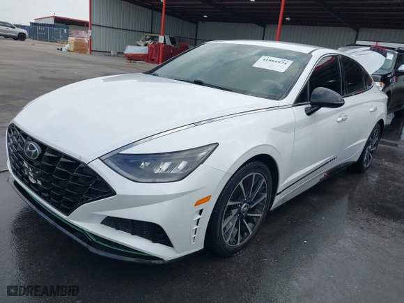 2020 Hyundai Sonata SEL Plus with VIN 5NPEJ4J26LH008699, listed as a IAAI auction lot 41884974 with 59,374 mi miles. Bid and sale history available at carsss.com. Image 18.