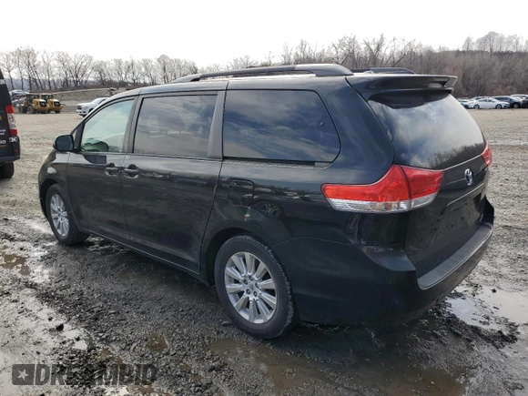 2013 Toyota Sienna LE with VIN 5TDJK3DC9DS059457, listed as a Copart auction lot 50127415 with 228,973 mi miles and Salvage Title. Bid and sale history available at carsss.com. Image 2.