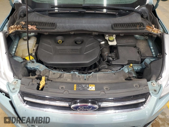 2013 Ford Escape SEL with VIN 1FMCU9H93DUB60294, listed as a Copart auction lot 50298645 with 200,954 mi miles and Salvage Title. Bid and sale history available at DreamBid. Image 12.
