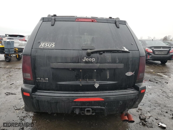 2008 Jeep Grand Cherokee Laredo with VIN 1J8HR48N68C162377, listed as a Copart auction lot 44982015 with 158,770 mi miles and Salvage Title. Bid and sale history available at carsss.com. Image 6.